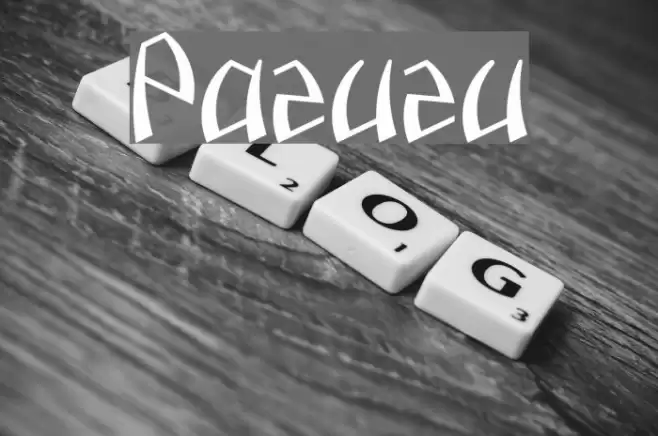 Pazuzu Font examples