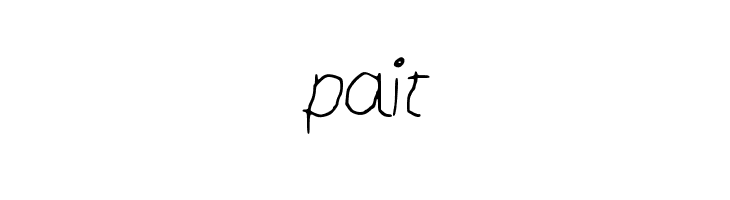paint  免费字体下载