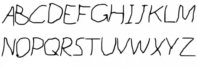 paint Шрифта ВЕРХНИЙ