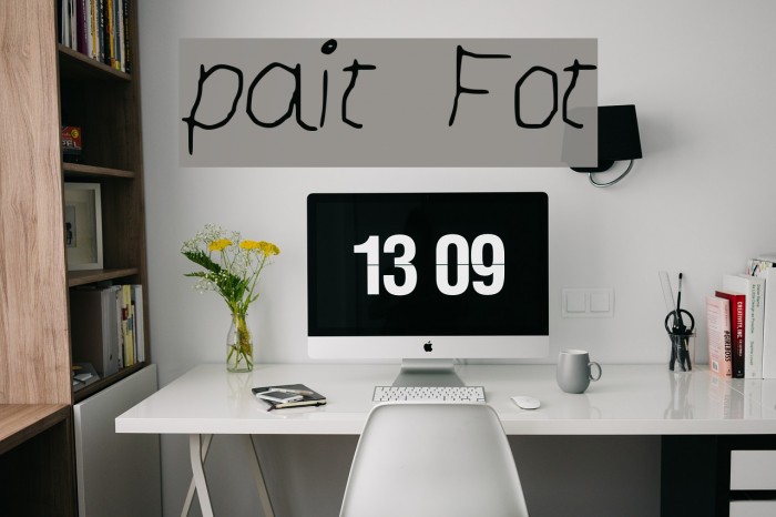 paint Font examples
