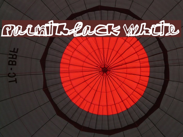 paintblack white Example 2