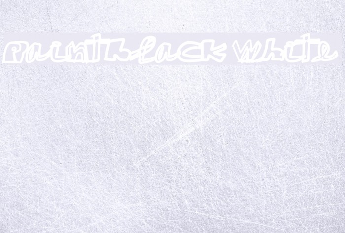 paintblack white Example 3