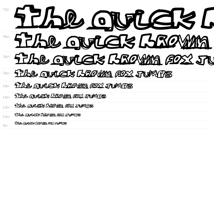 paintblack white Waterfall