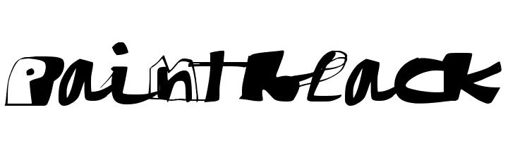 paintblack Font