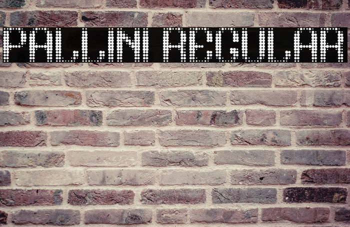 pallini Regular Example 1