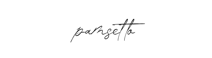 pamsetto  Frei Schriftart Herunterladen