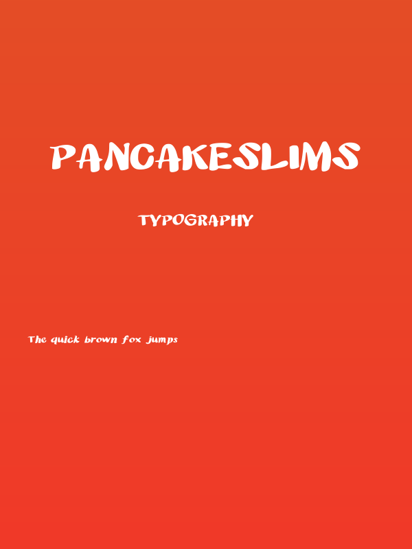 pancakeslims Poster