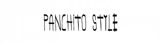 panchito style  Frei Schriftart Herunterladen