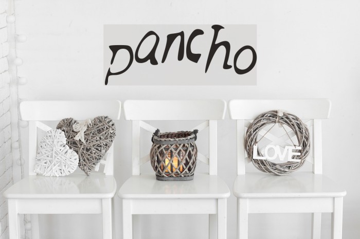 pancho Font examples