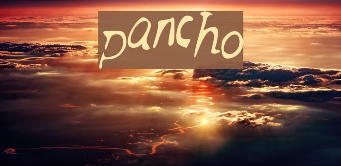 pancho Font examples