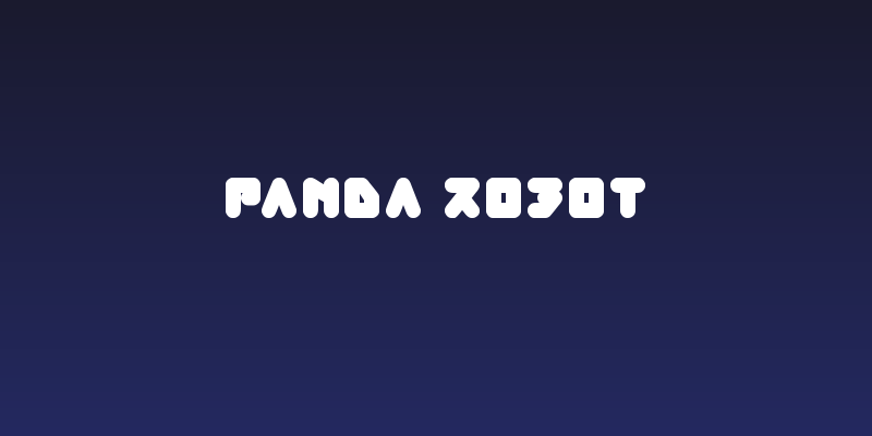 panda ROBOT Social Header