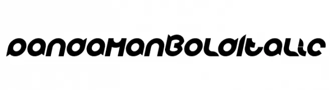 pandaman Bold Italic  les polices de caractères gratuit tlcharger