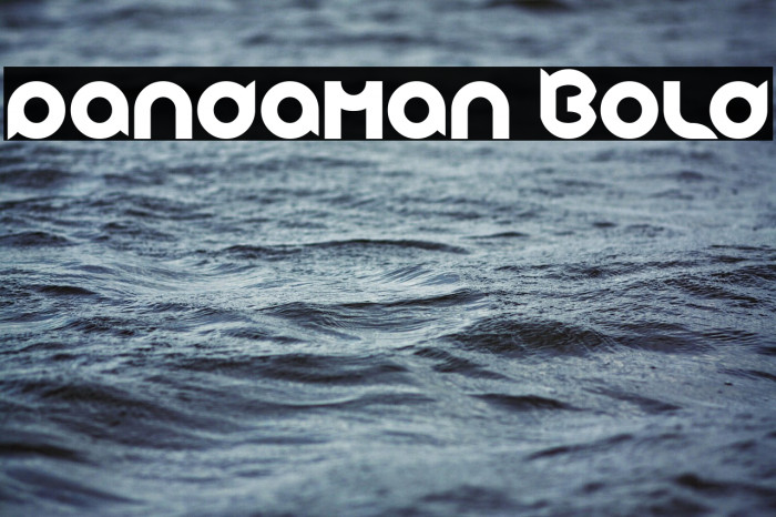 pandaman Bold Example 1