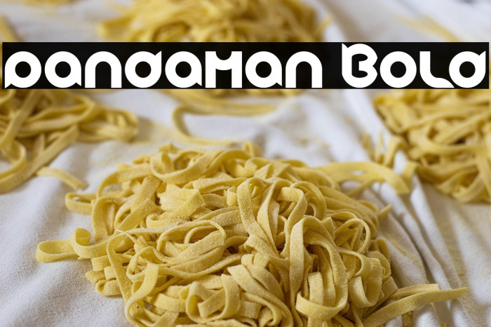 pandaman Bold Example 3