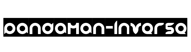 pandaman-Inverse  baixar fontes gratis