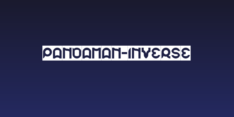 pandaman-Inverse Social Header
