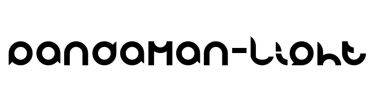 pandaman-Light  Frei Schriftart Herunterladen