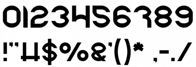 pandaman-Light Font OTHER CHARS