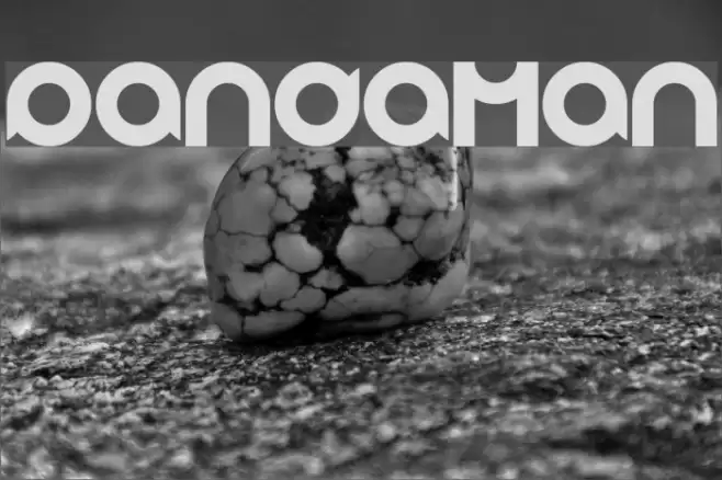 pandaman Font examples