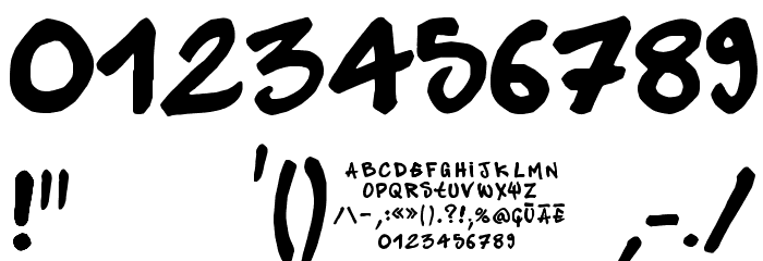 pandastylepanda1 Font OTHER CHARS