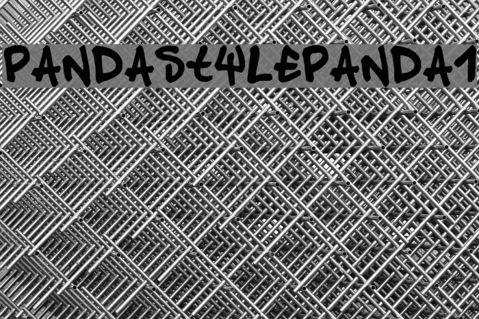 pandastylepanda1 Font examples