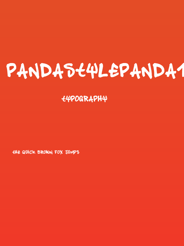 pandastylepanda1 Poster