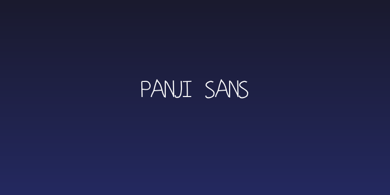 panji sans Social Header