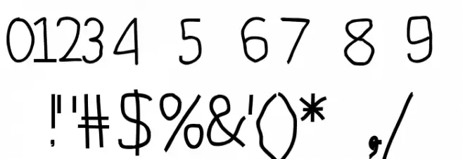 panji serif Font OTHER CHARS