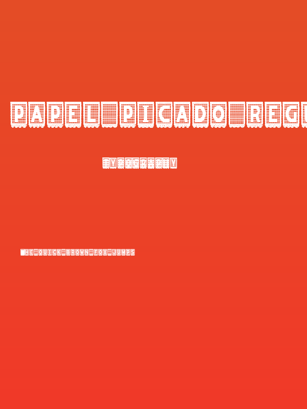 papel picado Regular Poster