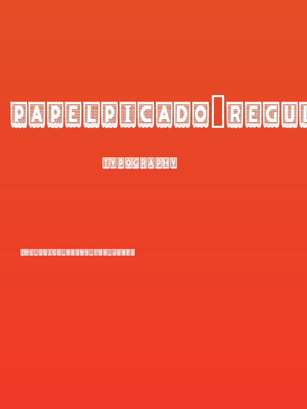 papelpicado-Regular Poster