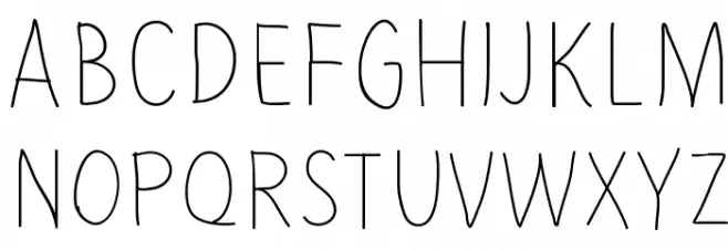 paperfont1 Шрифта ВЕРХНИЙ