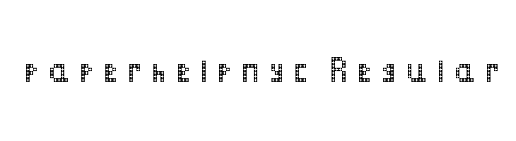 paperhelp.nyc Regular  Frei Schriftart Herunterladen