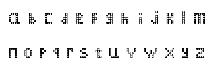 paperhelp.nyc Regular Font LOWERCASE