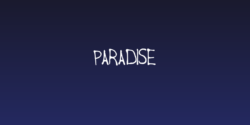 paradise Social Header