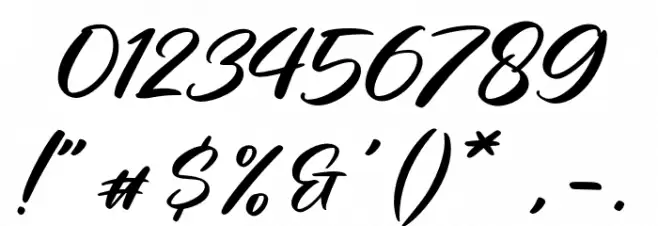 parahyang Font OTHER CHARS