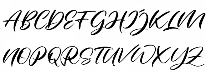 parahyang Schriftart Groß
