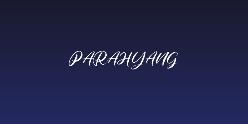 parahyang Social Header