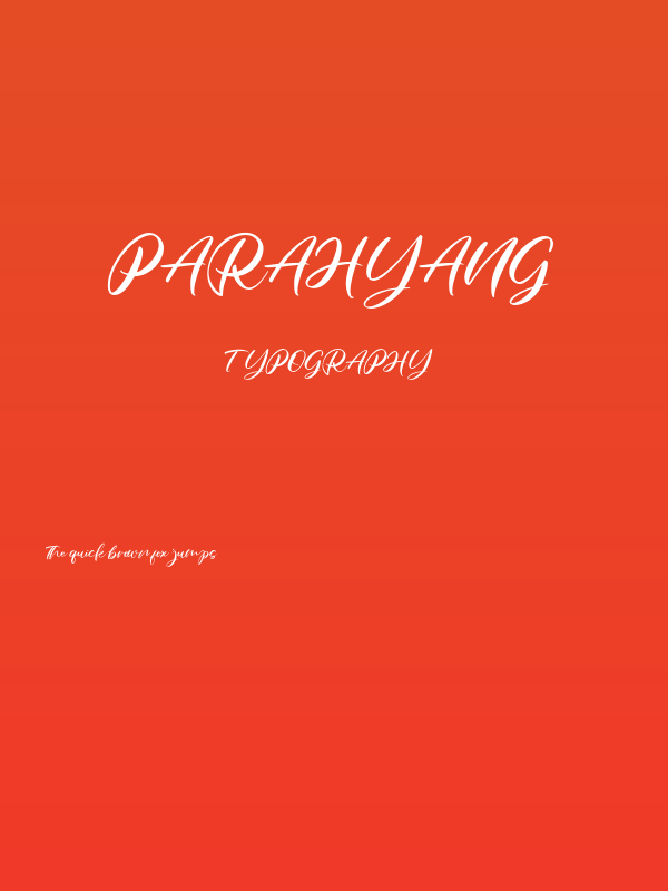 parahyang Poster