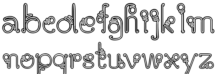 parangrusak Font LOWERCASE