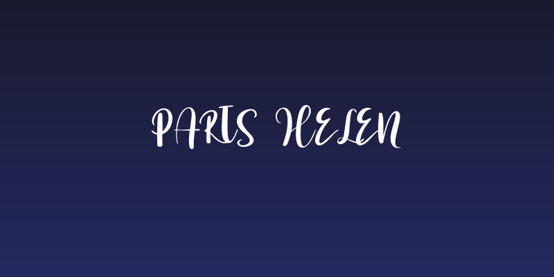 paris helen Social Header
