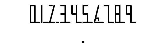 parkwayextended Regular Font OTHER CHARS
