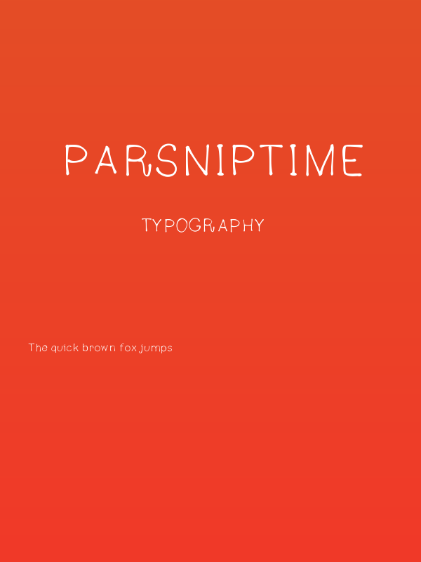 parsniptime Poster