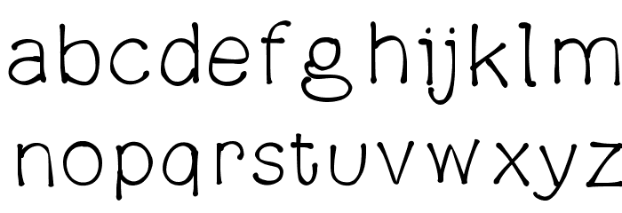 parsniptime Font LOWERCASE