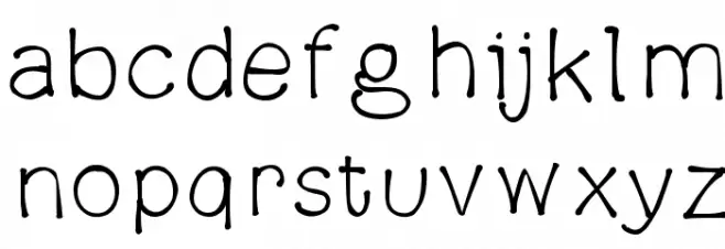 parsniptime Font LOWERCASE