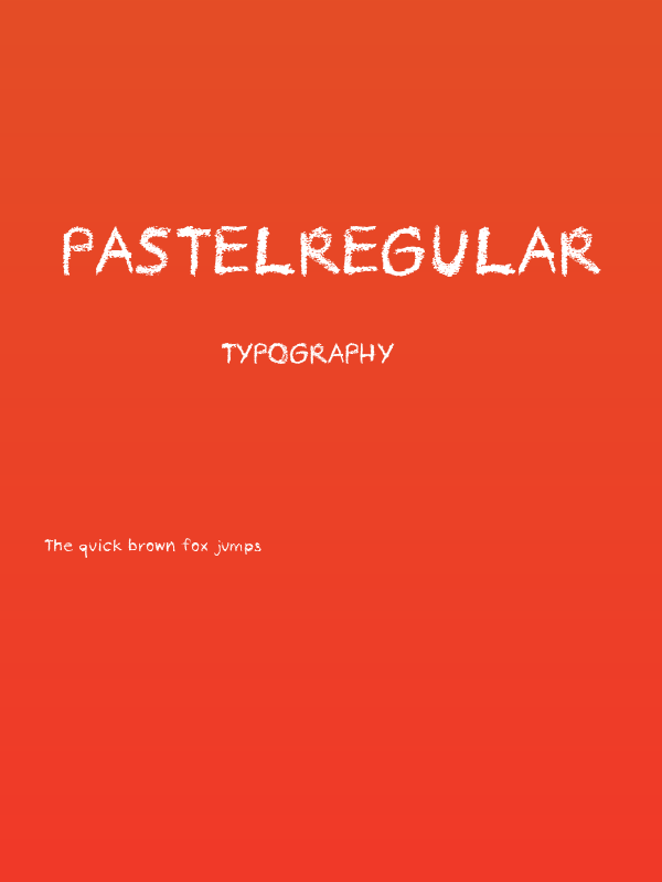 pastelRegular Poster