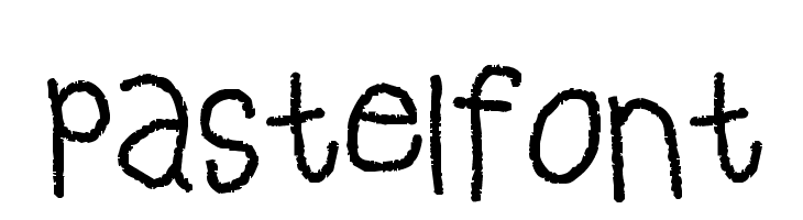 pastelfont フォント