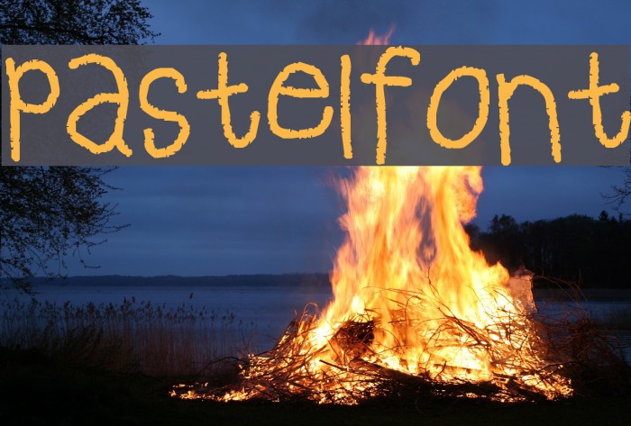 pastelfont フォント examples
