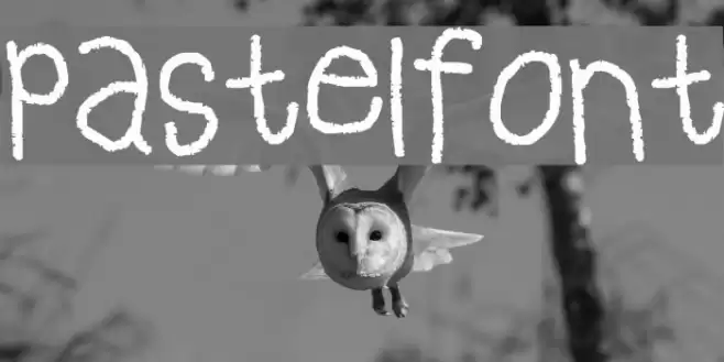 pastelfont Font examples