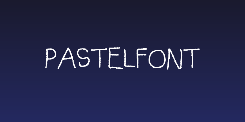 pastelfont Social Header