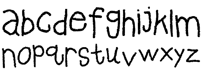 pastelfont フォント 小文字